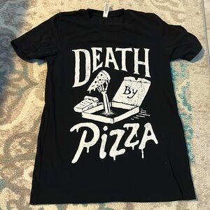 4/$20 “Death By Pizza” Tee